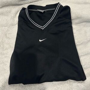 Nike Black Shirt with White Accents